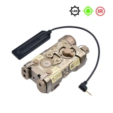 Tactical Metal NGAL Laser Green IR Dot Laser Sight LED light Power Adjustable