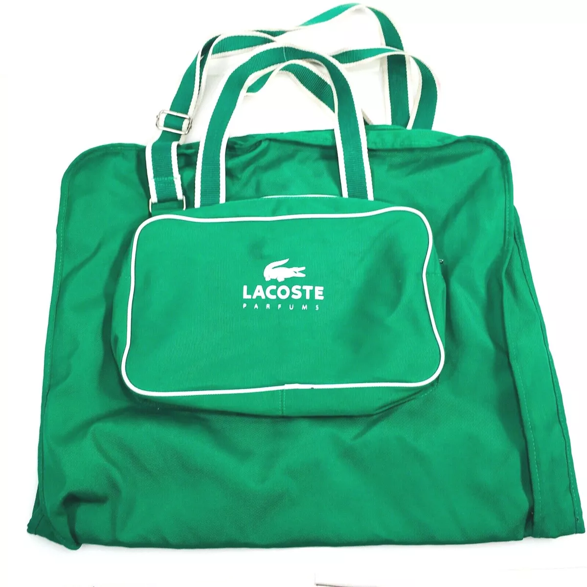 LACOSTE Sac de voyage homme Lacoste zippé tricolore