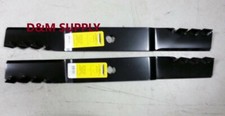 set of 2 Mower mulching Predator blades to fit Murray 42" 495100 656252-853..