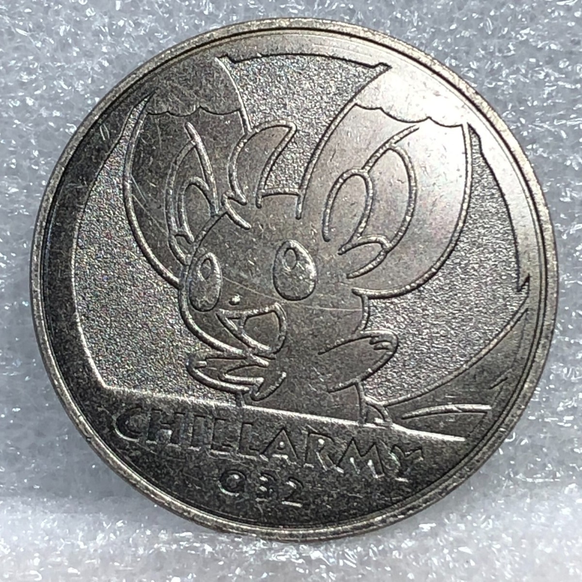 ポケモン　メタルコレクション マンタイン　銀　黒 Pokemon Japanese Nintendo - Metal Battle Black Coin - Medal