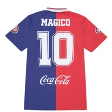 CD FAS - magico soccer jersey camiseta Retro shirt,el salvador, 1994 home camisa
