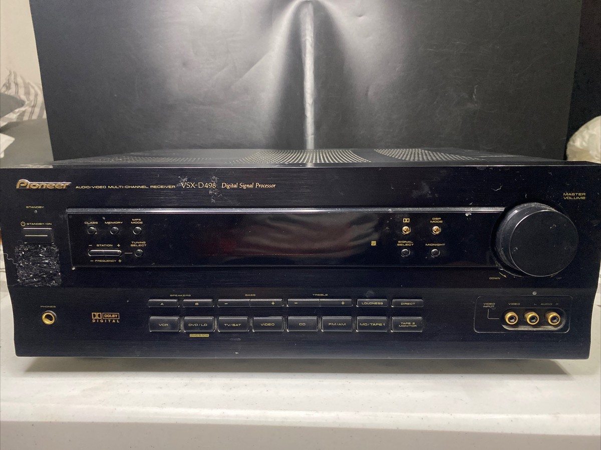 Pioneer VSX-D498 AV Multi-Channel Receiver Digital Signal