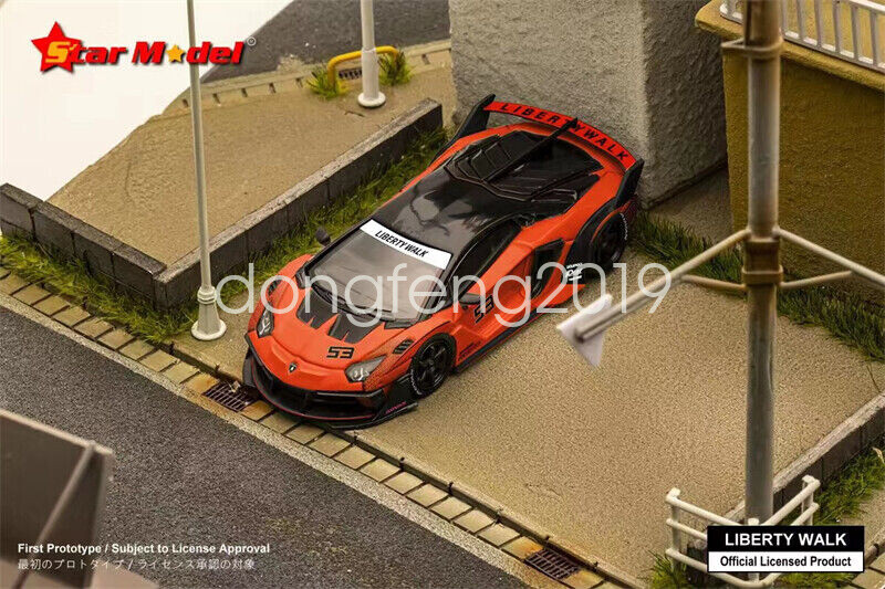 Star Model 1:64 Scale LBWK LB-Silhouette WORKS Aventador GT Evo