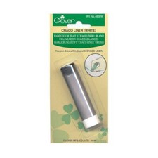 Clover Chaco Liner (wei&szlig;) Mini-Kreiderad in Stiftform zum Markieren