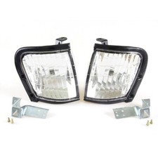Clear Corner Light Pair For 1998-2001 Isuzu TF TFR Holden Rodeo Pickup Truck