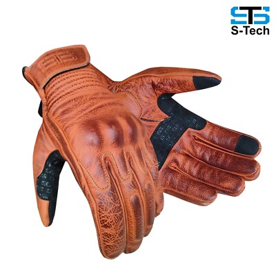 Cafe Racer Gloves Racing Motorcycle Gloves Goldtop Short Racing