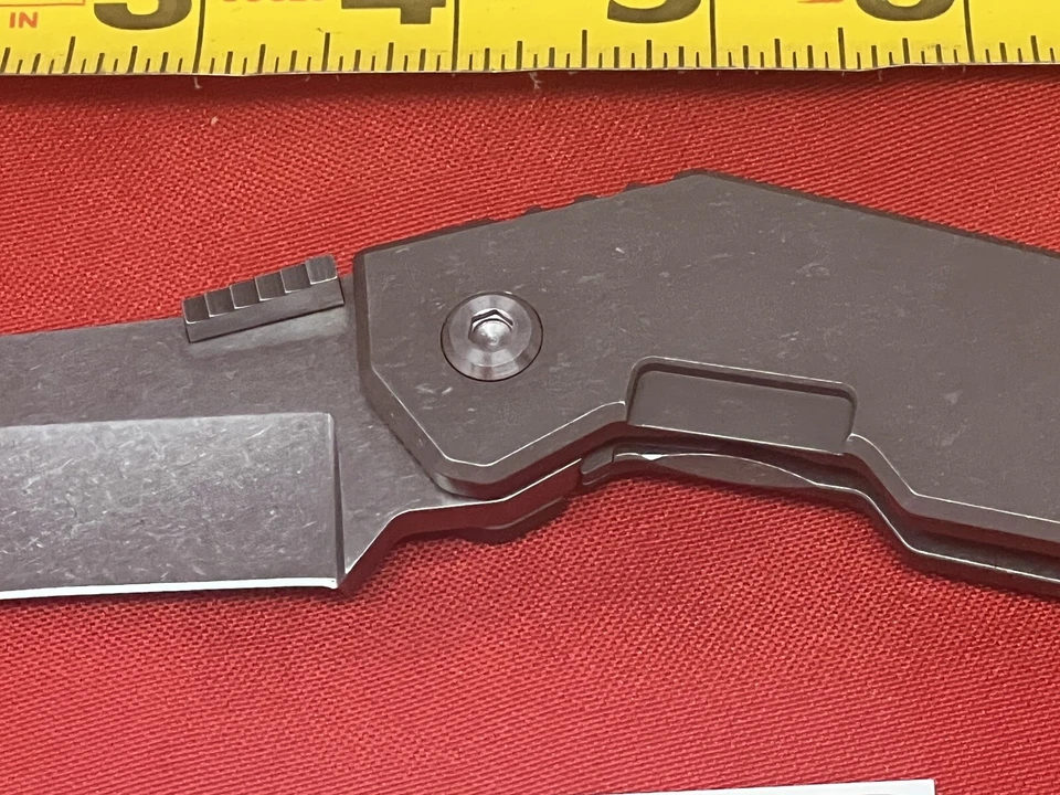 Quartermaster QSE-9 Folding Knife CPM-154 Titanium Handle 114/200 11-20-2015 - Imagem 4 de 4