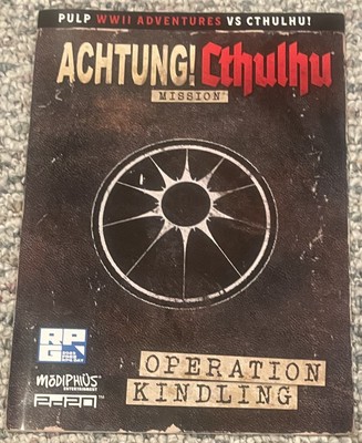 Achtung! Cthulhu 2d20 Operation Kindling Modiphius