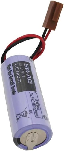 25X BR-AG 3V 1800mAh Batteria PLC Batteria CNC Batteria Non Ricaricabile con Spina. - Foto 5 di 6