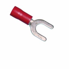 Spade Terminal Vinyl Insulated 10 Red 22-18 Gauge-100PK