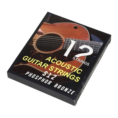 12Pcs Classical Phosphor Coppers Wire Guitar Strings 1st-12th String Guitar