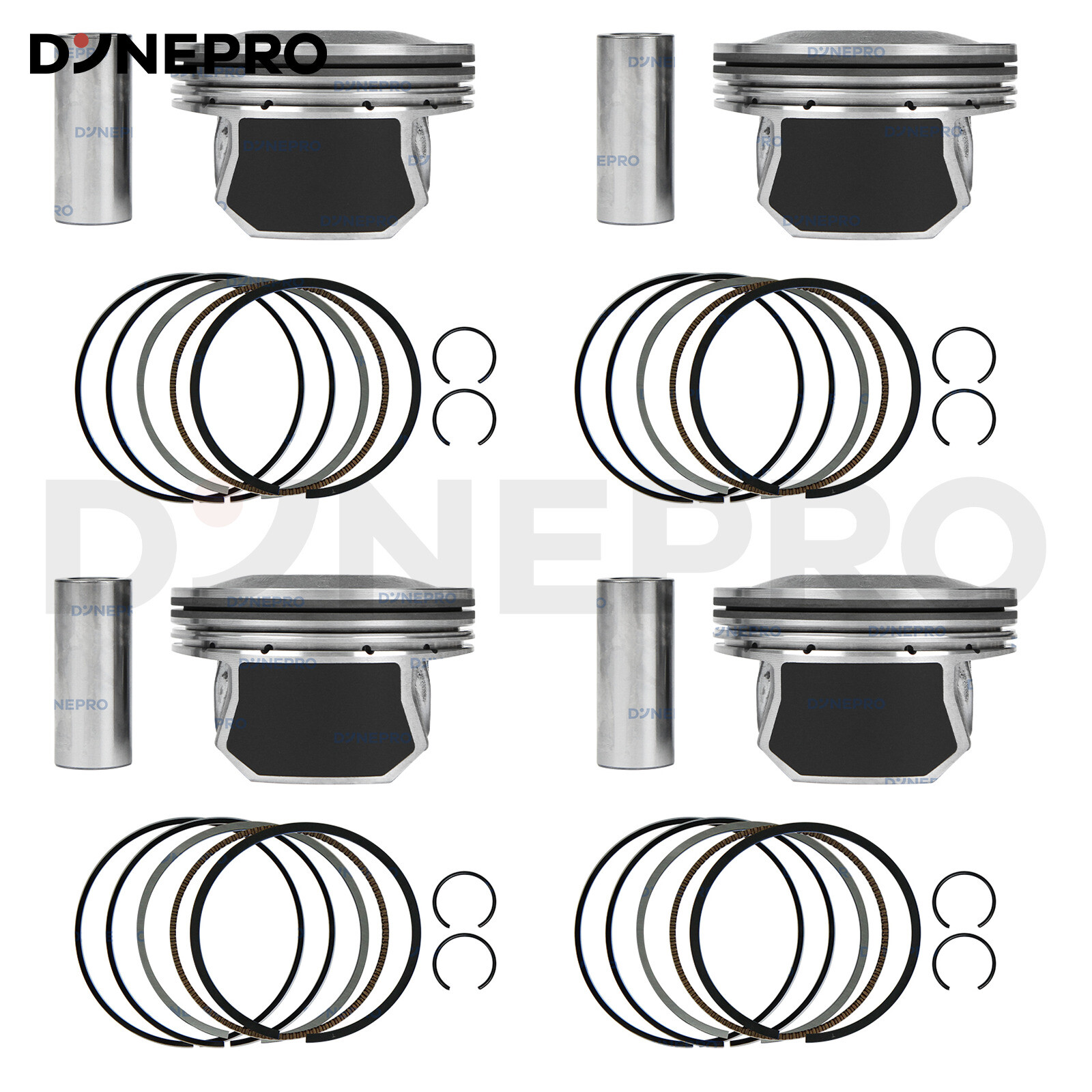 2.4L G4KJ Oversize Pistons & Rings for Hyundai Sonata Kia Sorento Optima