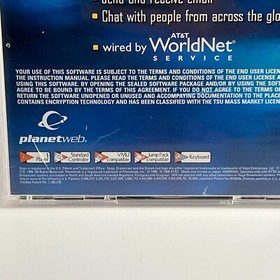 Original AT&T WorldNet Sega Dreamcast Web Browser CIB Vintage Free Shipping