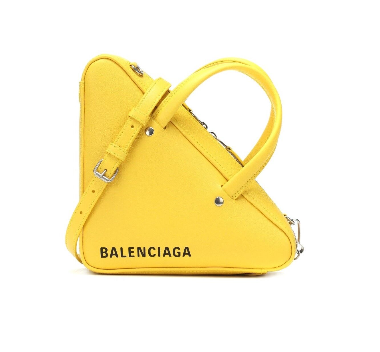 Balenciaga Women&#039;s Small Triangle Calfskin Leather eBay