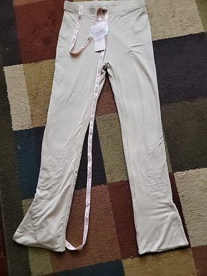 Oh Polly Women's Bottoms UK 12 US 8 Stretch Leggings Trousers Petite 3837 Stone