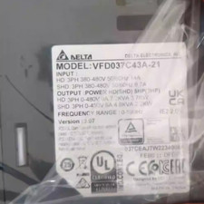 1PC New Delta VFD037C43A-21 Inverter Expedited Shipping VFD037C43A21
