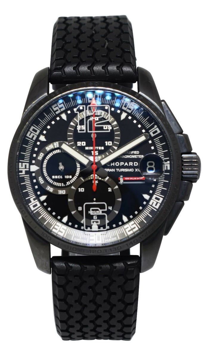Chopard Mille Miglia Men's Black Watch - 8459 for sale online | eBay