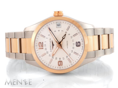 NEU - Longines Conquest Classic L2.799.5 Stahl - Gold 42 mm 2023 Uhr (14264)