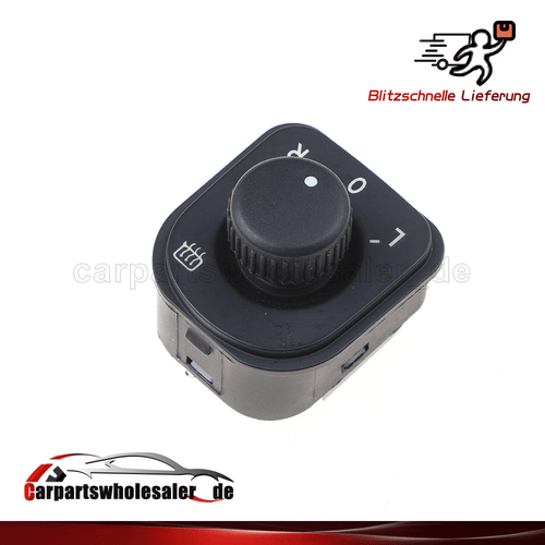 Regolazione specchietto retrovisore riscaldabile 1K0959565K per Seat VW Golf V VI Passat - Foto 4 di 6