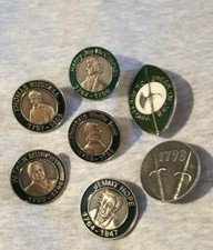 1798 United Irishmen Republican Irish Ireland Pin Badges - Set Of 7 Badges 