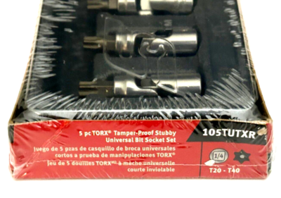 Snap-on 105TUTXR 5pc 1/4