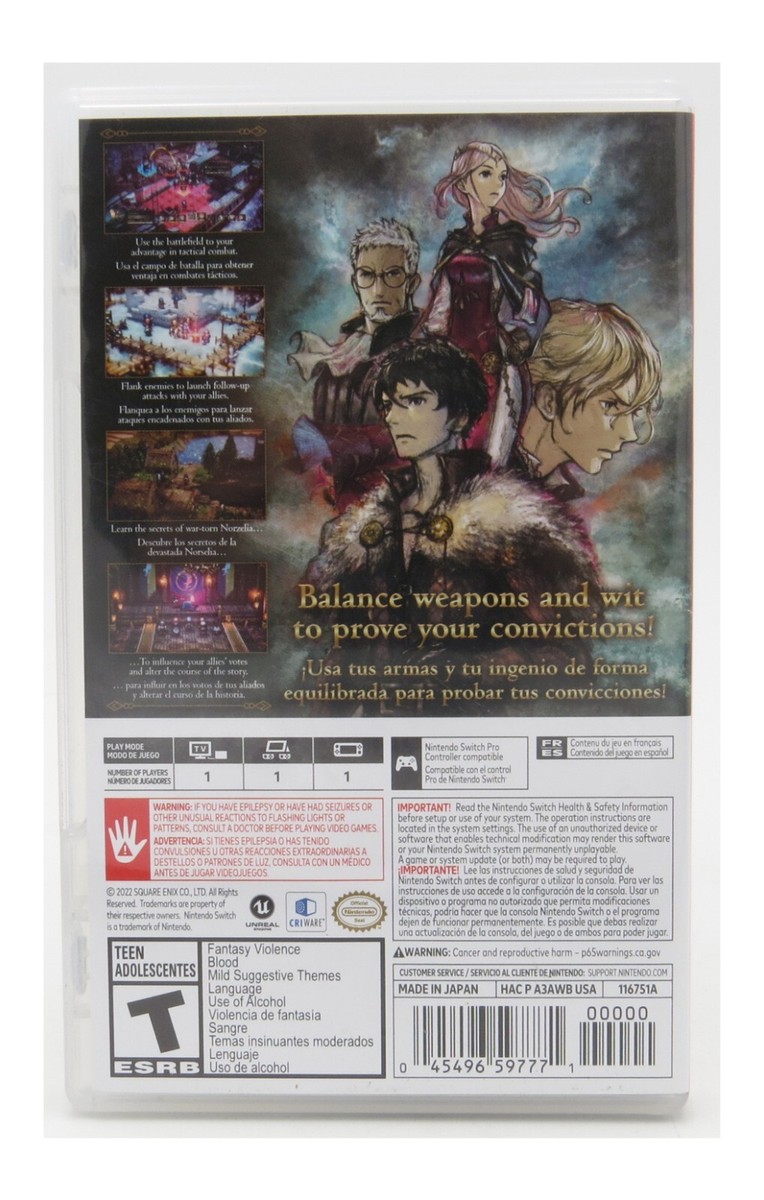 Nintendo Switch - 新品　未開封　即日発送可　TRIANGLE STRATEGY　Switch Triangle Strategy - Nintendo Switch | Nintendo | GameStop