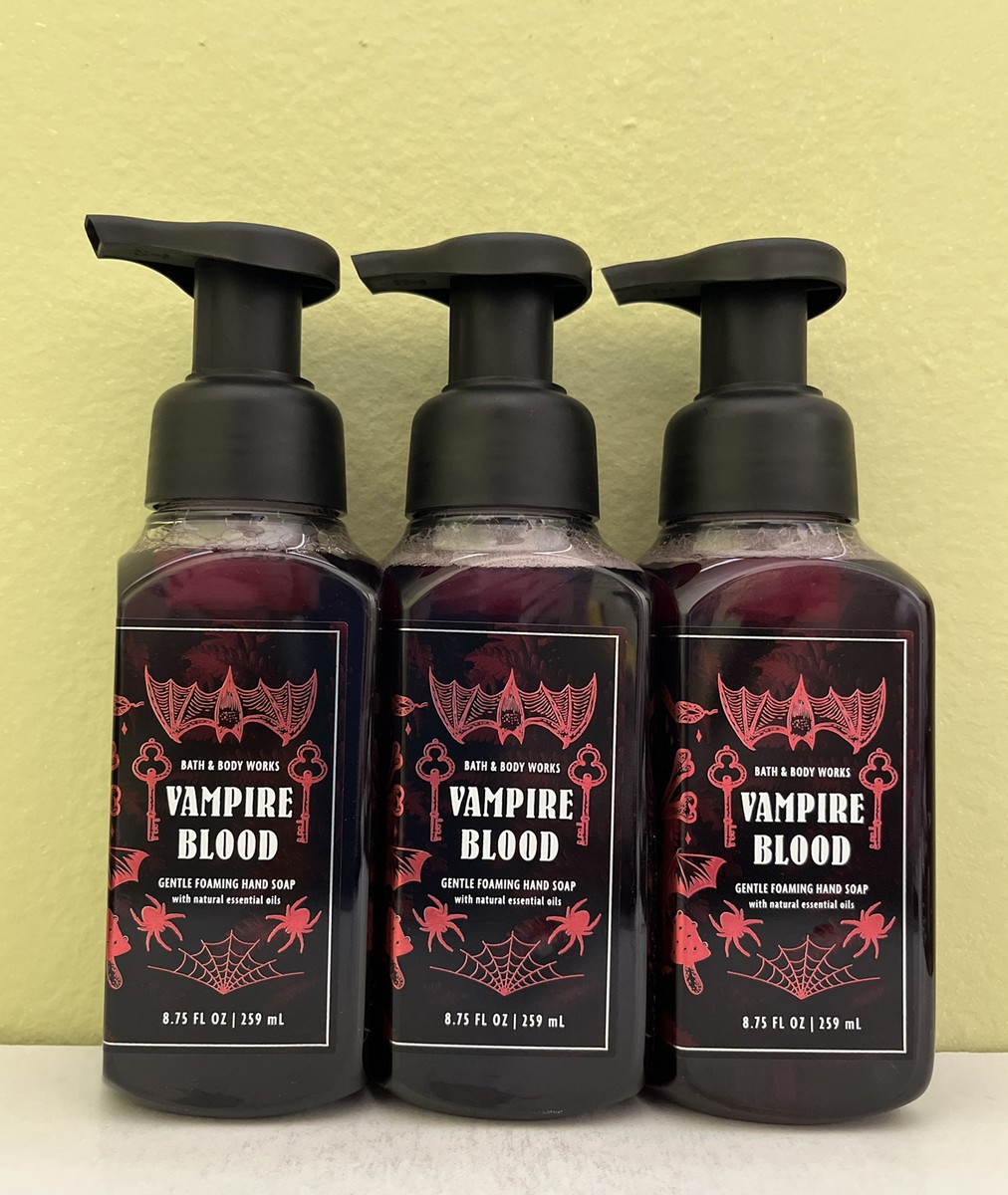 3) Bath & Body Works 2022 HALLOWEEN VAMPIRE BLOOD Foaming Hand
