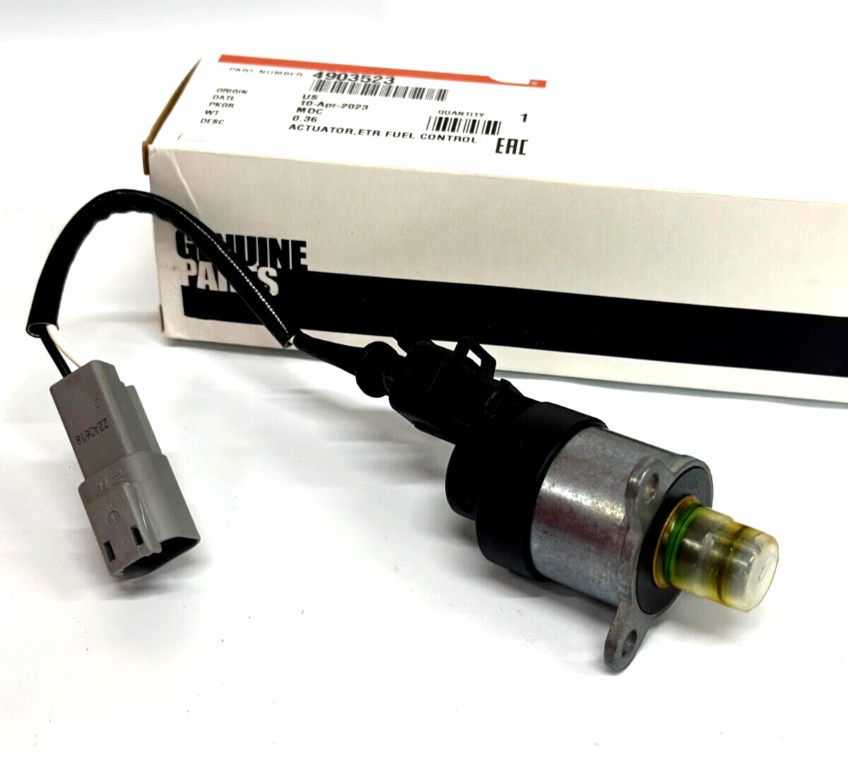 Cummins Electronic Fuel Control Actuator 4903523 8.9 liter ISC/ISL