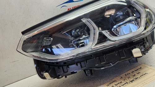 led burned 2018 2019 2020 2021 BMW X3 X4 LEFT LED ADAPTIVE HEADLIGHT OEM AX98409 - Picture 6 of 22