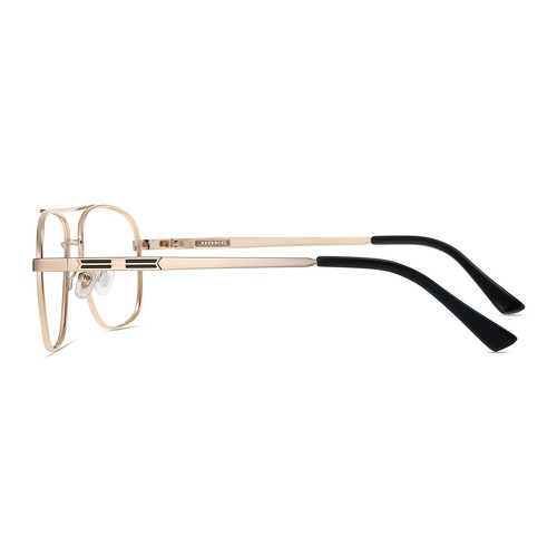 56mm Men's Alloy Pilot Style Full Rim Eyeglasses Frame Optica Eyewear RX Able - Picture 16 of 21
