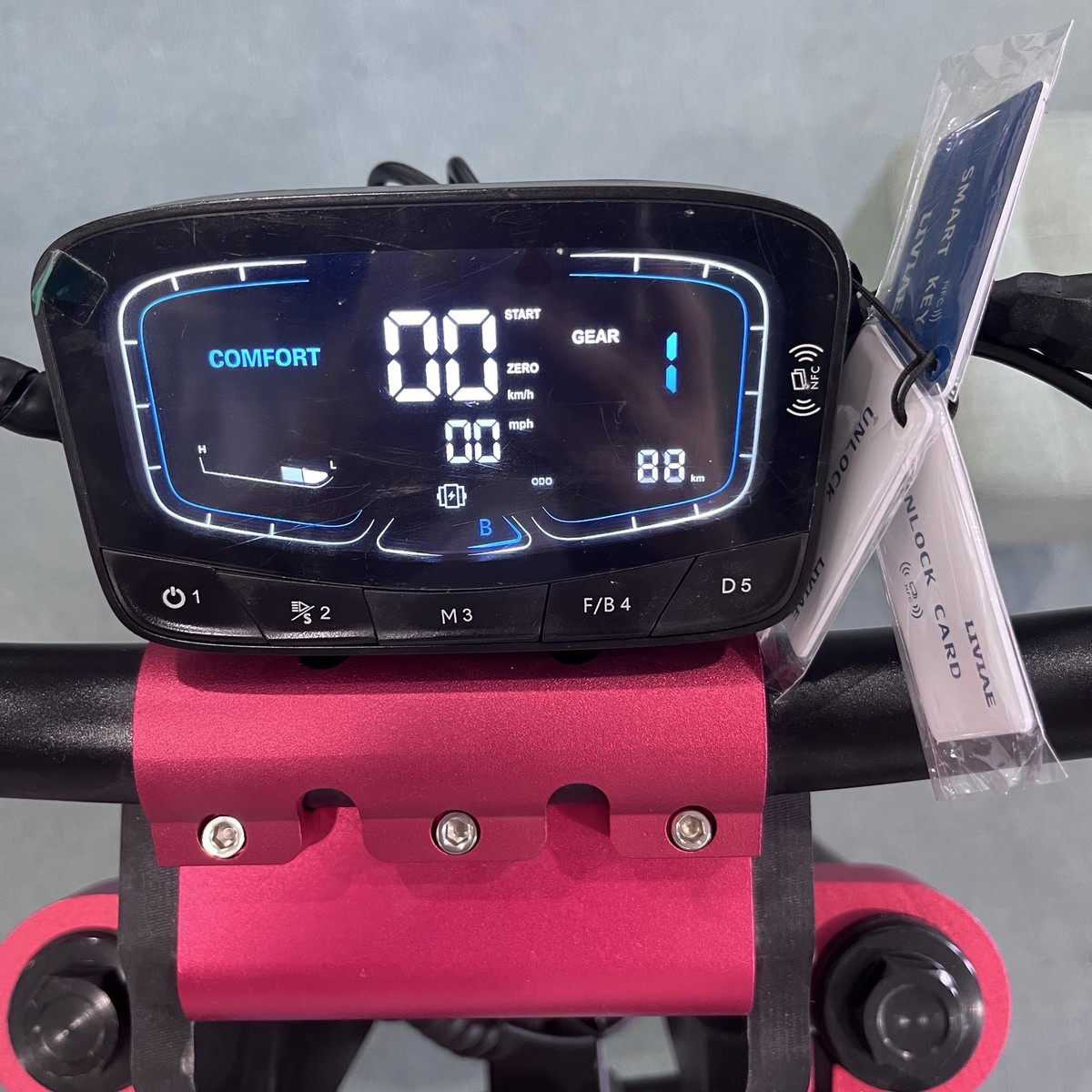 Contrôleur De Scooter électrique LIVIAE 72V 45A – Double Moteur, écran LCD, Neuf