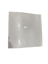 Small 3 Ring Binder 9 x 9 White with Clear Fr...