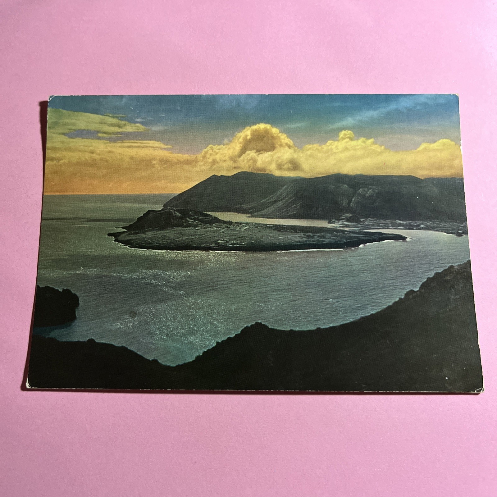 CARTOLINA A COLORI COLLEZIONE -ISOLA DI VULCANO ITALIA - NON VIAGGIATA