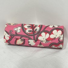 Vera Bradley Eyeglass Case Womens Pink Floral Print Hard Shell Glasses Holder