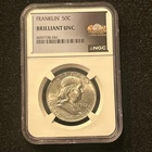 1962-D 50C Franklin Half Dollar Brilliant UNC NGC Marteen Edition Uncirculated