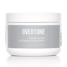 Overtone PASTEL SILVER Coloring Conditioner, Covers Most Hair Colors 8 fl oz