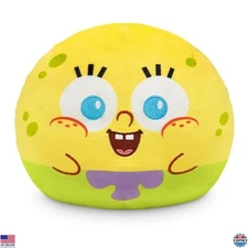 TeeTurtle 6" Reversible Plushie - Spongebob & Patrick Kawaii Stuffed Animal
