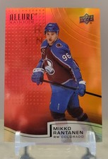 2021-22 Upper Deck Allure Mikko Rantanen #R-77 Red/Orange Color Flow