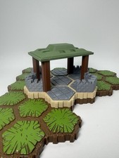 Custom Heroscape Terrain 7 Hex Shelter Sight Blocker Fortress Stone Fort