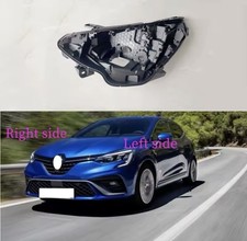 For Renault Clio 5 2019 To 2023 Headlight Rear shell  Black, Left.