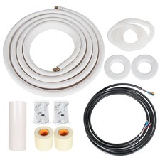 1/4 Inch-1/2 Inch Dia.16 Feet Install Kit For Mini Split Heat Pump Systems New