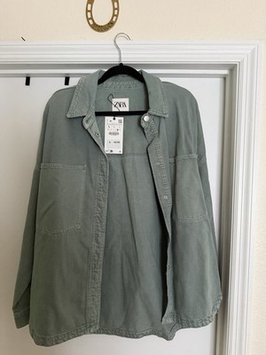 Zara Women's Long Sleeve Button-Up