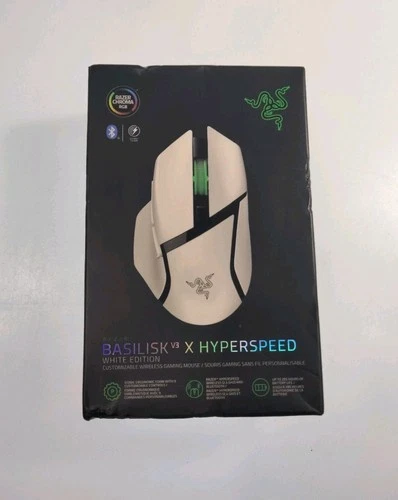 Razer Basilisk V3 Hyperspeed Wireless Gaming Mouse White Edition NIB