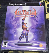 Arc the Lad: Twilight of the Spirits Sony Playstation 2 PS2 Brand NEW SEALED
