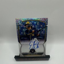 Eric Brown Jr. Topps 2023 Bowman #BMA-EB Mojo Refractor Autograph  Brewers