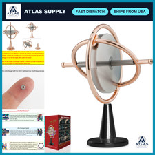 Heavy Duty Gyroscope - Stainless Steel Rotor, 8000 RPM, Stable Gaming Office T