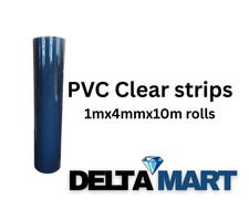4mm Clear PVC Roll 1m Wide Horsebox Partition, Wash Bay & Stable Use