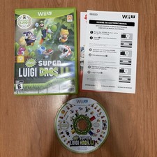 Nintendo Wii U New Super Luigi U 2013 Complete In Box CIB Tested Working