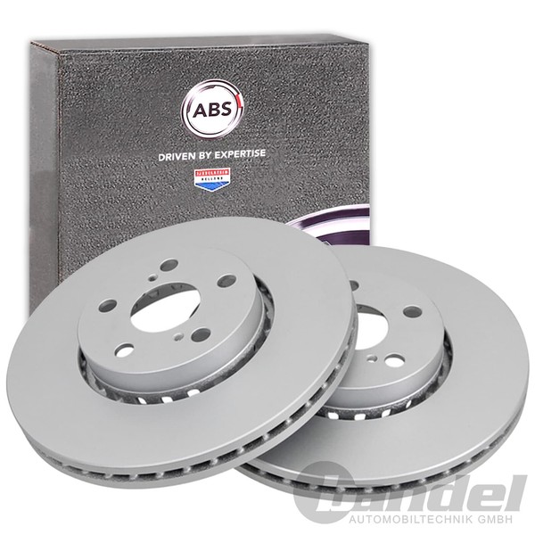 2X A.B.S. Bremsscheiben 276Mm Vorne Passend FüR Toyota Avensis-image