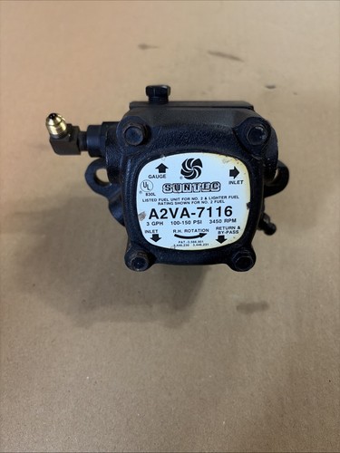 Suntec A2VA7116 Furnace Oil Pump – 3 GPH – 100–150 PSI – HVAC Fuel Unit